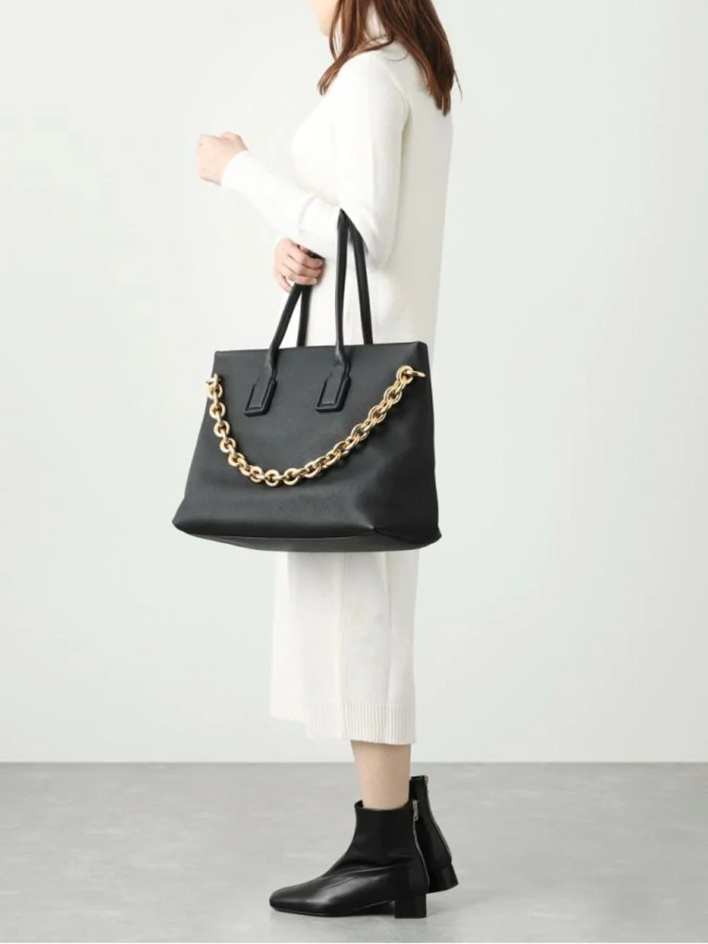 Bottega Veneta Mount Leather Tote